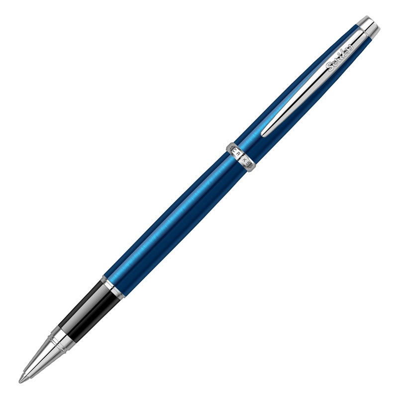 Scrikss Metropolis 800 Roller Ball Pen – Blue CT Blue