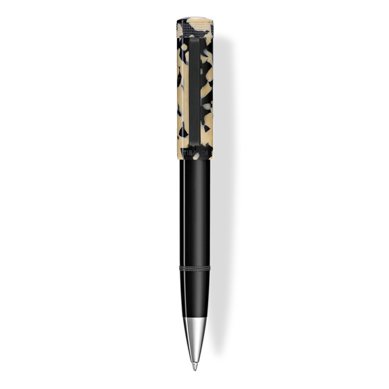 Tibaldi Perfecta Tortoise Beige Ballpoint Pen
