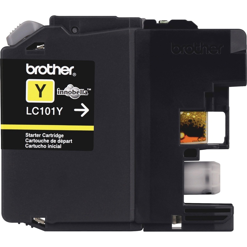 Brother Innobella LC101Y Original Standard Yield Inkjet Ink Cartridge – Yellow – 1 Each – 300 Pages