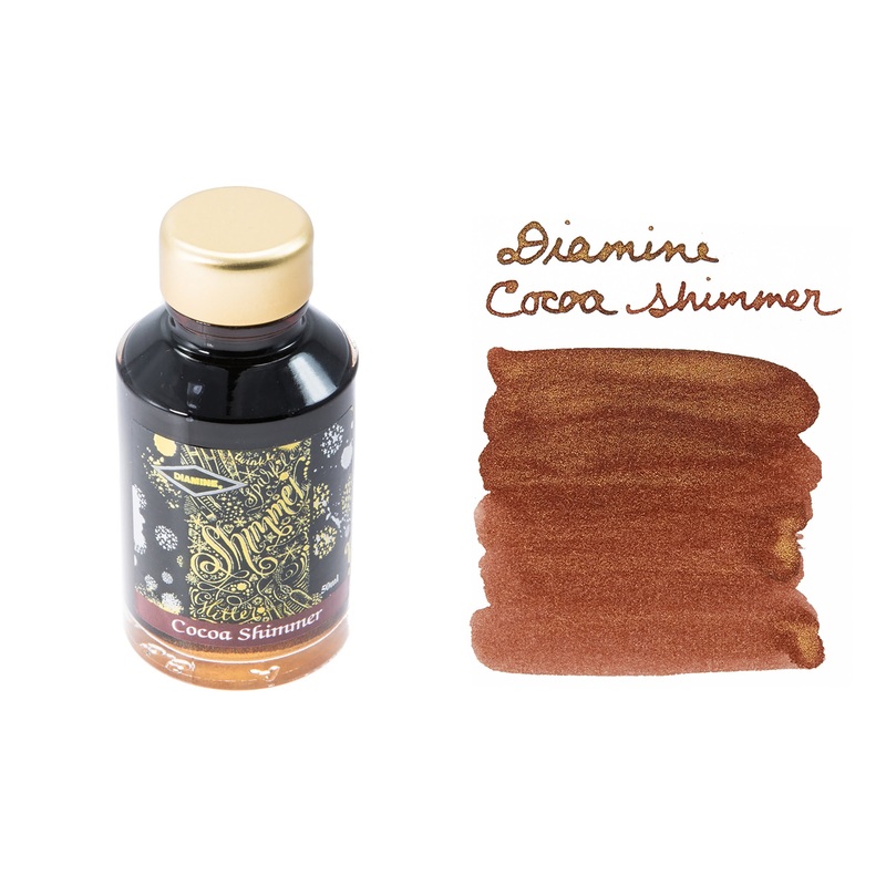 Diamine Cocoa Shimmer – 50ml Bottled Ink