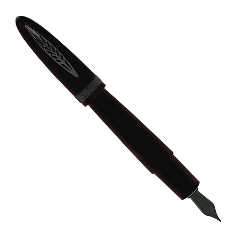 Pineider Tempi Moderni Black w/Black Trim – Fountain Pen EF