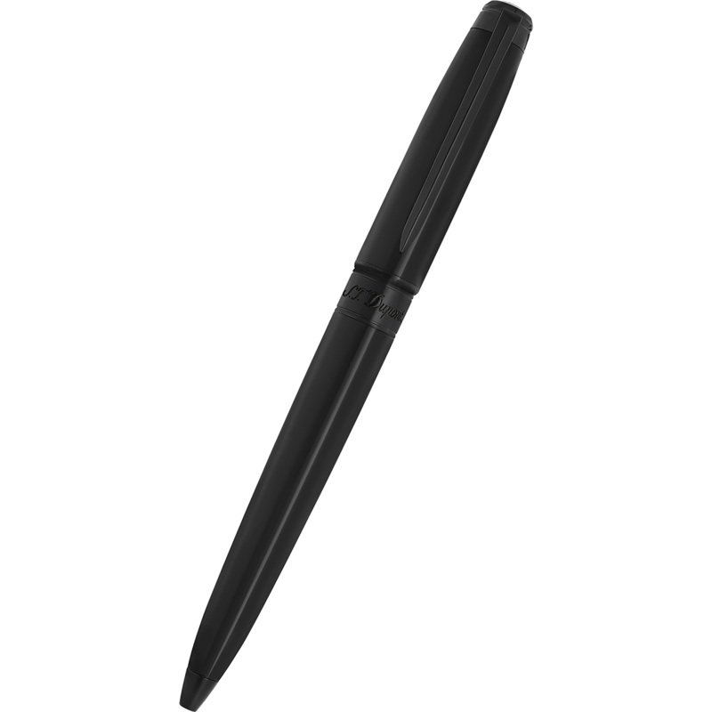 S T Dupont Line D Ballpoint Pen – Eternity Silky Black (Large)