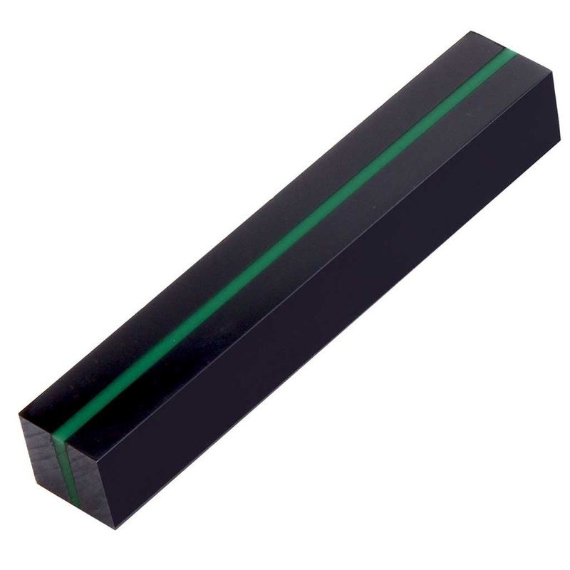 Thin Green Line Pen Blank