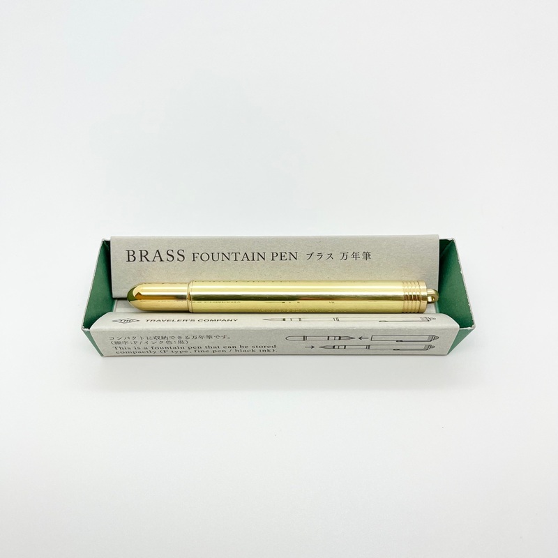 Traveler’s Company Fountain Pen Brass