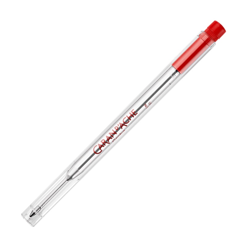 Caran d’Ache 8420.000 Goliath Ball Pen Medium Refill – Red Medium