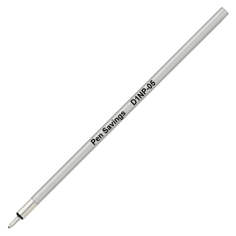 D1 Needlepoint Ballpoint Pen Refill, Extra-Fine Black 1 Refill