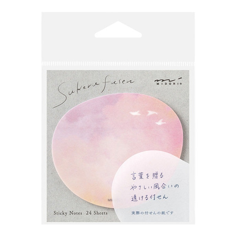Midori Sticky Note Transparency – Sunset