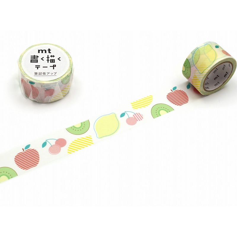 MT KakuKaku Write And Draw Washi Tape – Seasonal Fruits