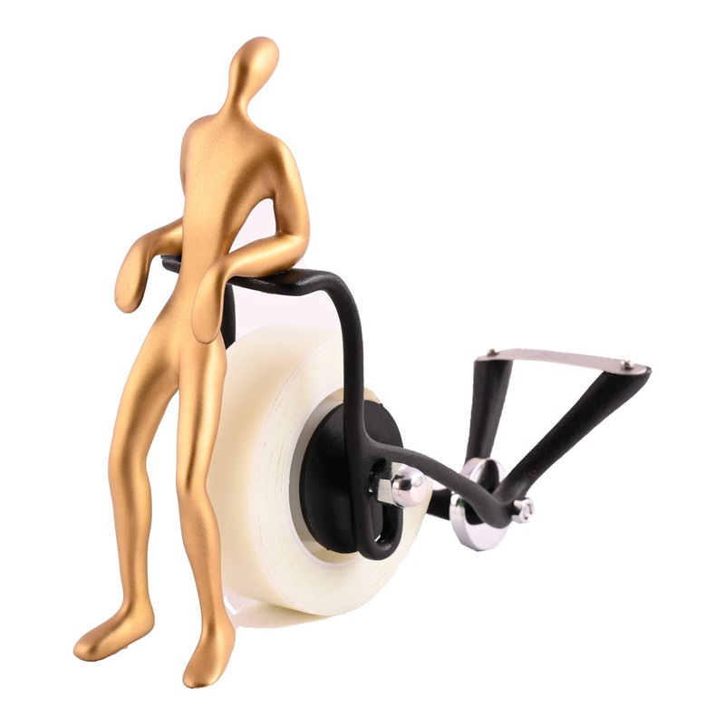 Mukul Goyal ID Tape Dispenser – Burnished Brass