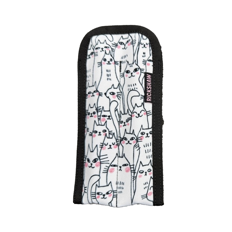 Rickshaw Bagworks 2-Pen Coozy Sleeve – Doodle Cats
