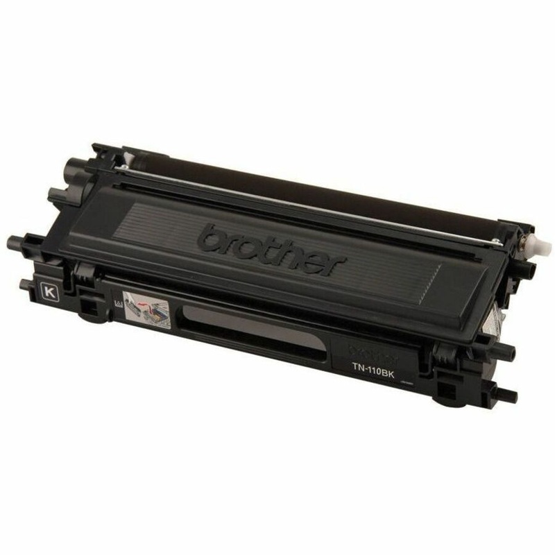 Brother TN110BK Original Laser Toner Cartridge – Black – 1 Each – 2500 Pages