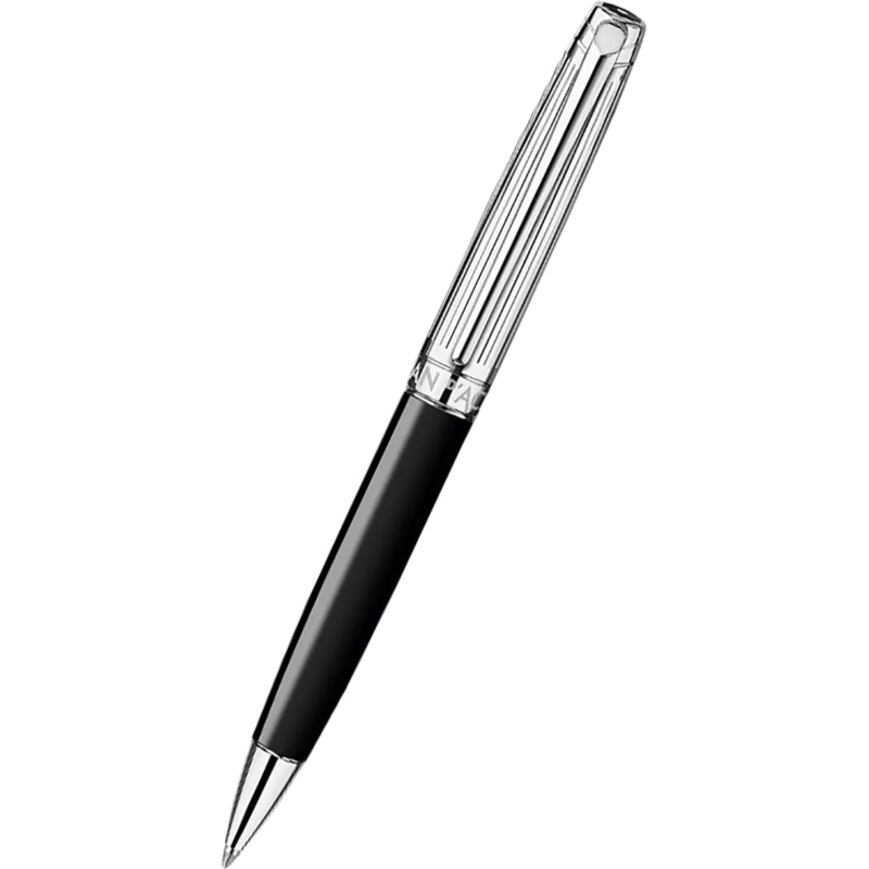 Caran d Ache Leman Bicolor Ballpoint Pen – Black