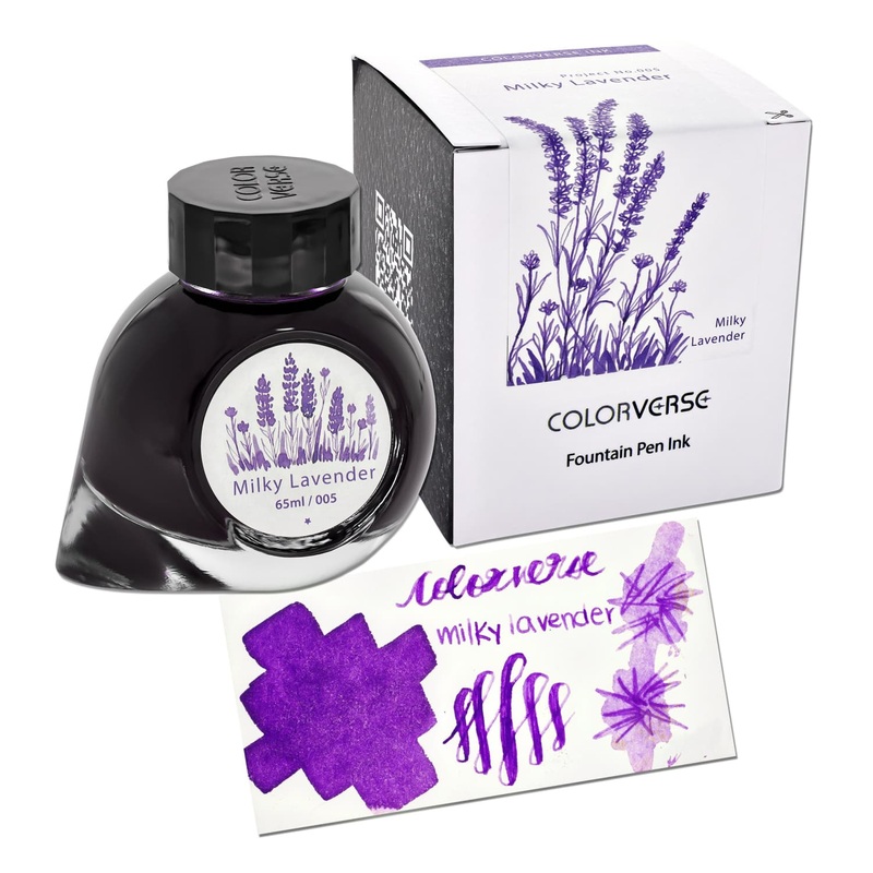 Colorverse Project Bottled Ink in Milky Lavender – 65mL