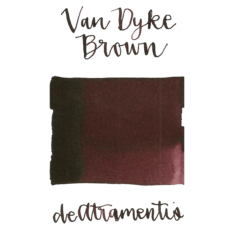 De Atramentis Standard Van Dyck Brown 45ml Bottle