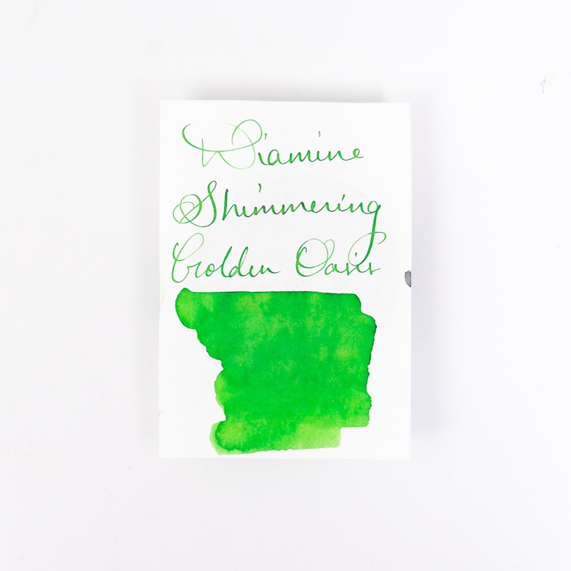 Diamine Golden Oasis (50ml) Bottled Ink (Shimmering Gold)