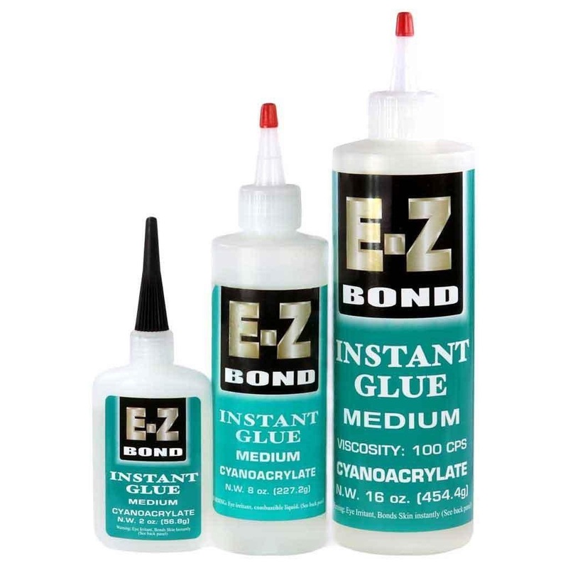 E-Z Bond CA Glues – Medium (100 CPS) 2 oz.