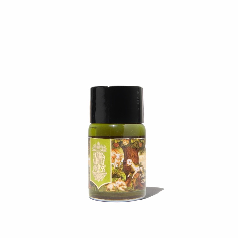 Ferris Wheel Press FerriTales Bestiary Ink Bottle – Sprouting Pastures – 10ml