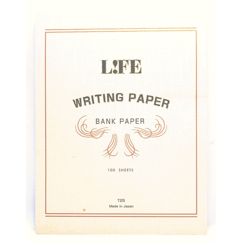 Life Stationery Bank Paper Large Top Bound