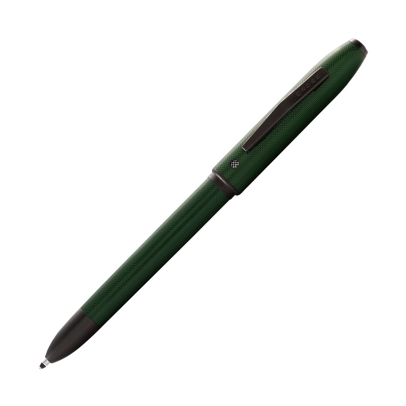 Cross Tech4 Multi Functional Pen in Sandblasted Green PVD