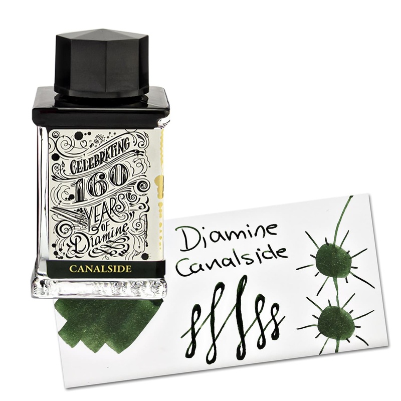 Diamine 160th Anniversary Bottled Ink in Canalside – 75 mL