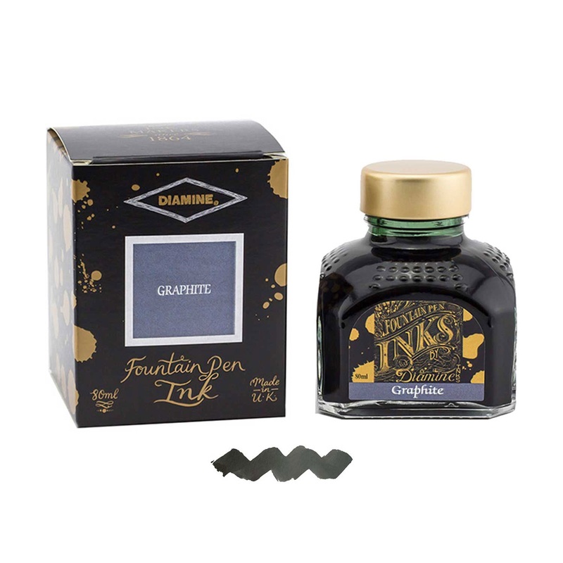 Diamine Graphite Ink Bottle – 80ml