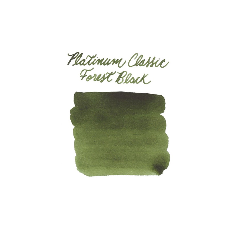 Platinum Classic Forest Black – Ink Sample