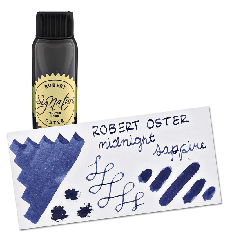 Robert Oster Bottled Ink in Midnight Sapphire – 50 mL