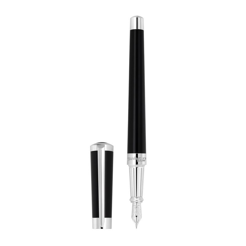 S.T. Dupont New Libert Fountain Pen – Black Fine
