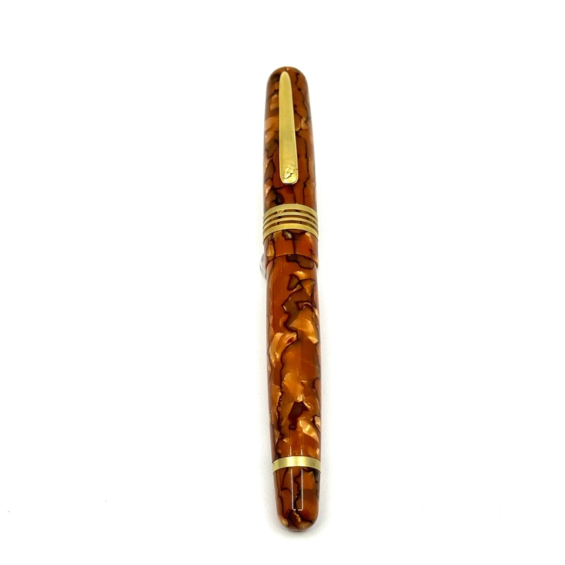 Stipula Etruria Valtiberina Alter Ego Celluloid Ltd Ed. Fountain Pen  – Fine 14kt Gold Nib