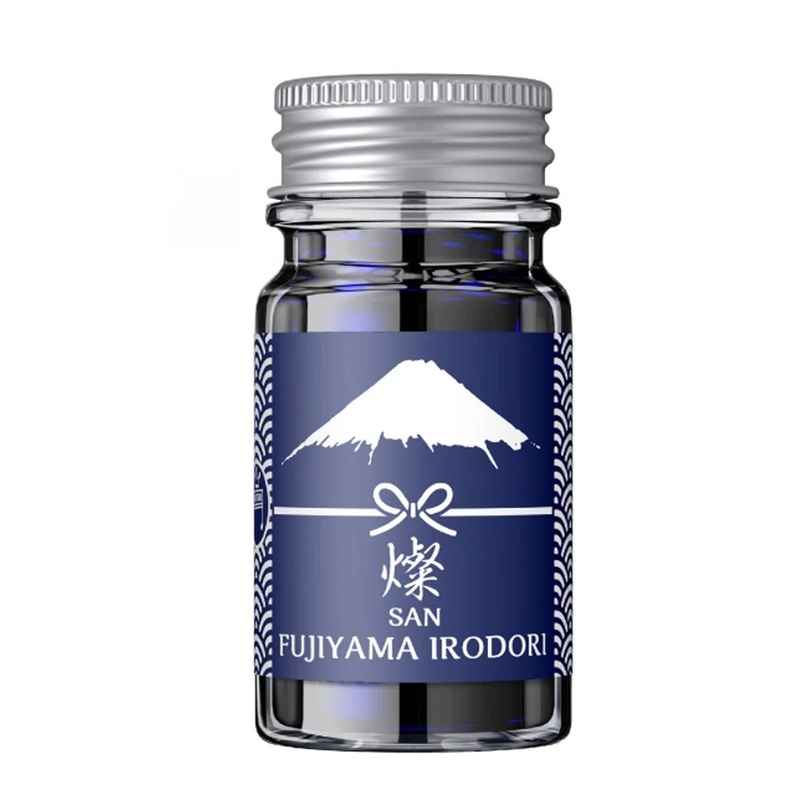 Teranishi Fujiyama Irodori San Blue Ink Bottle – 12ml