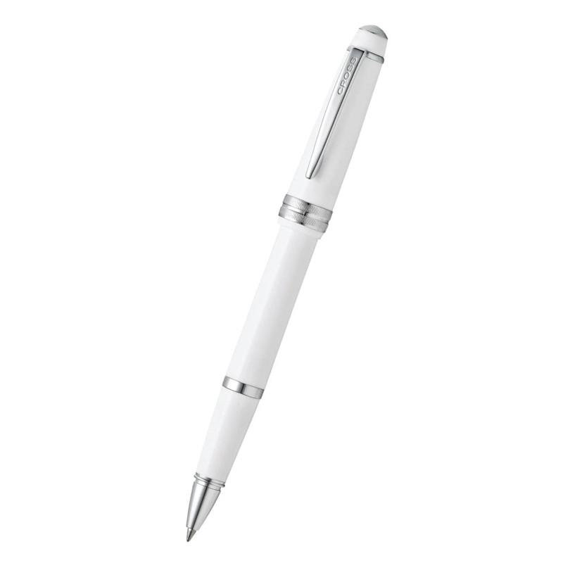 Cross Bailey Light Polished White Resin Rollerball Pen AT0745-2
