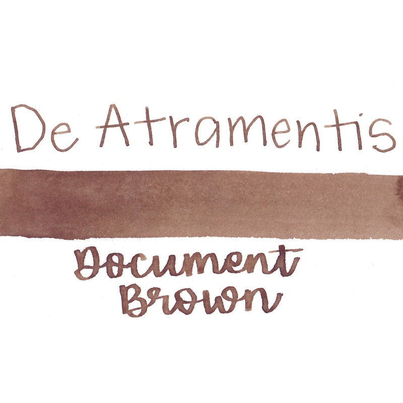 De Atramentis Document Ink Brown 45ml Bottle