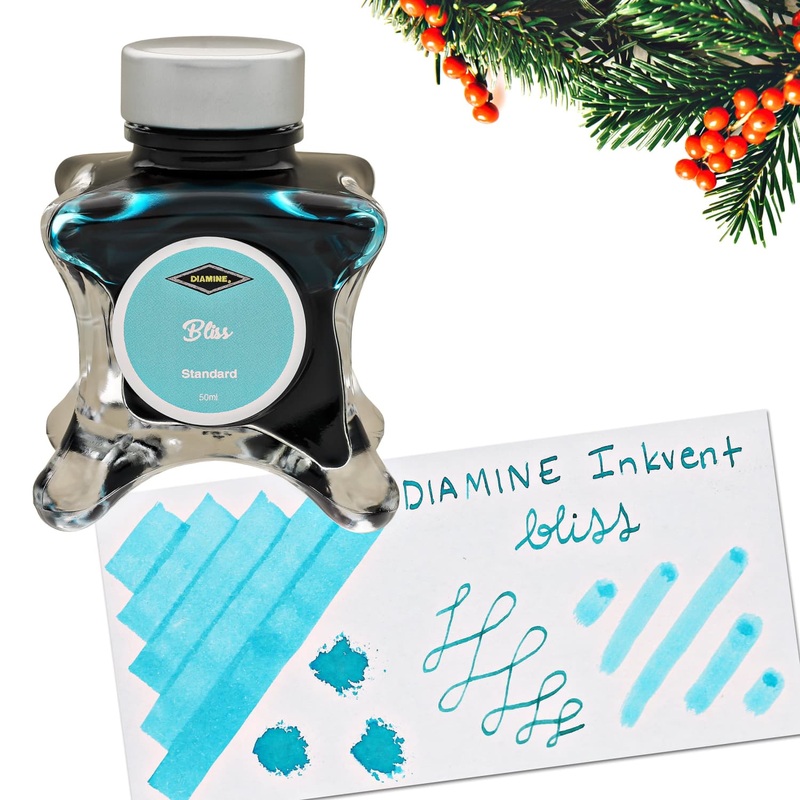 Diamine Inkvent Green Edition Standard Bottled Ink in Bliss – 50 mL