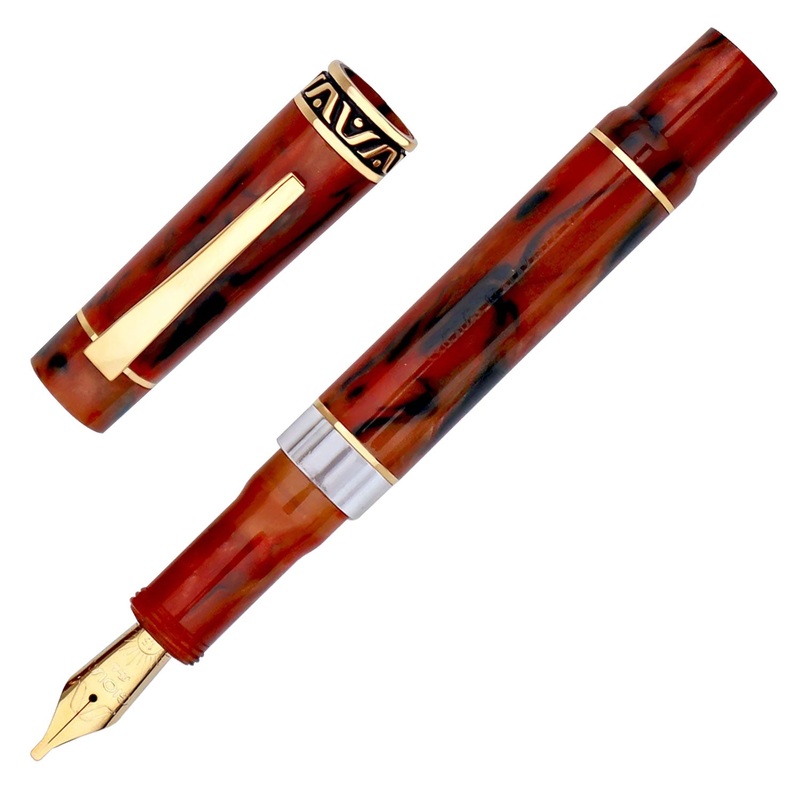 Gioia Bellevista Fountain Pen – Terra Di Napoli GT Fine