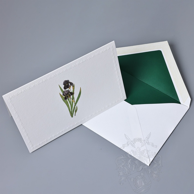 Iris Fold Notecards 3.33″ x 5.12″ (10ct.) | Rossi 1931 Italian Stationery