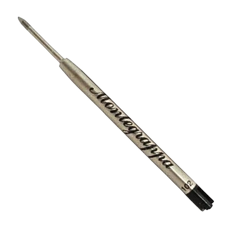 Montegrappa Ballpoint Pen Refill in Black – Medium Point