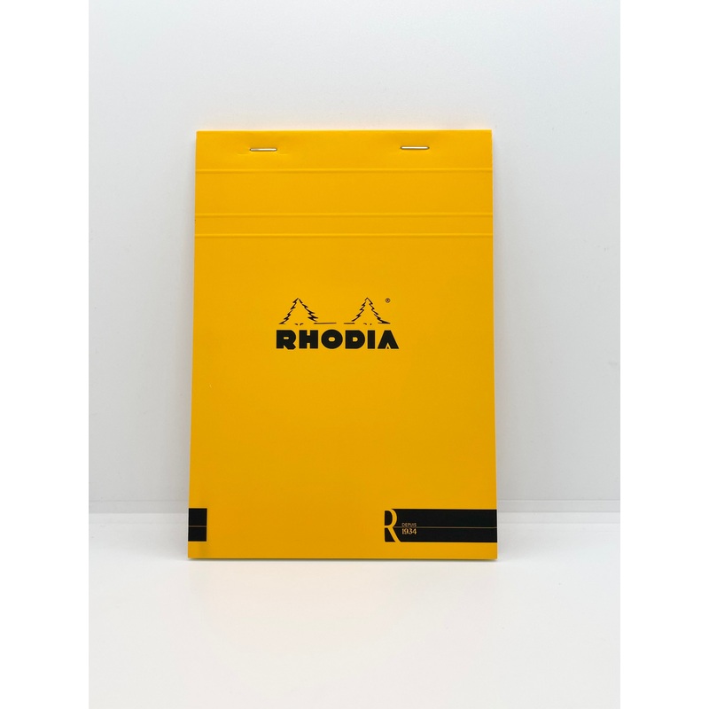 Rhodia “R” Stapled A5 Notepad #16 Lined Orange