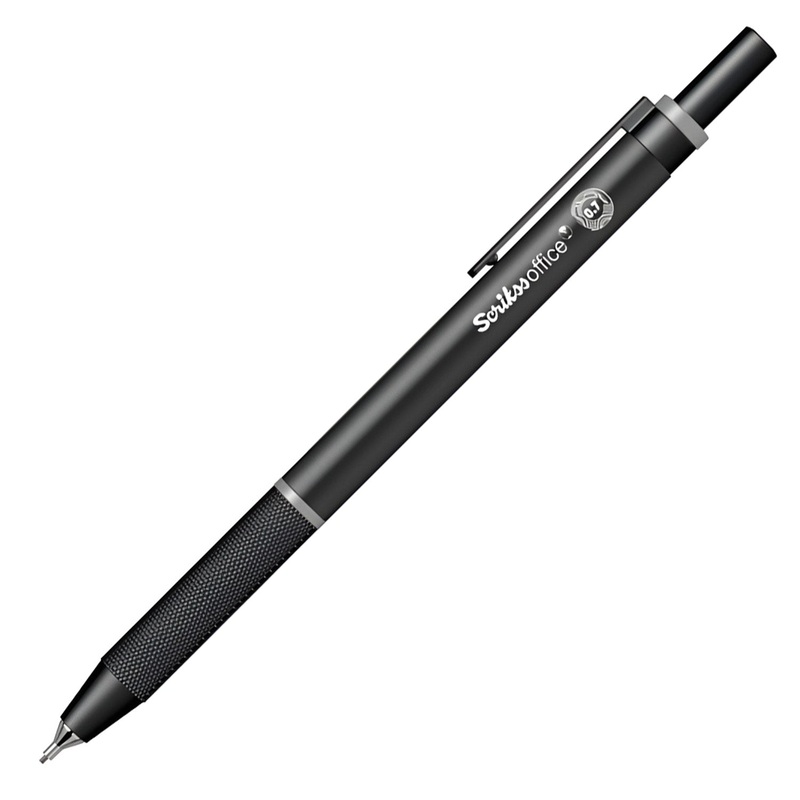 Scrikss Twist 0.7mm Mechanical Pencil – Grey Line BT
