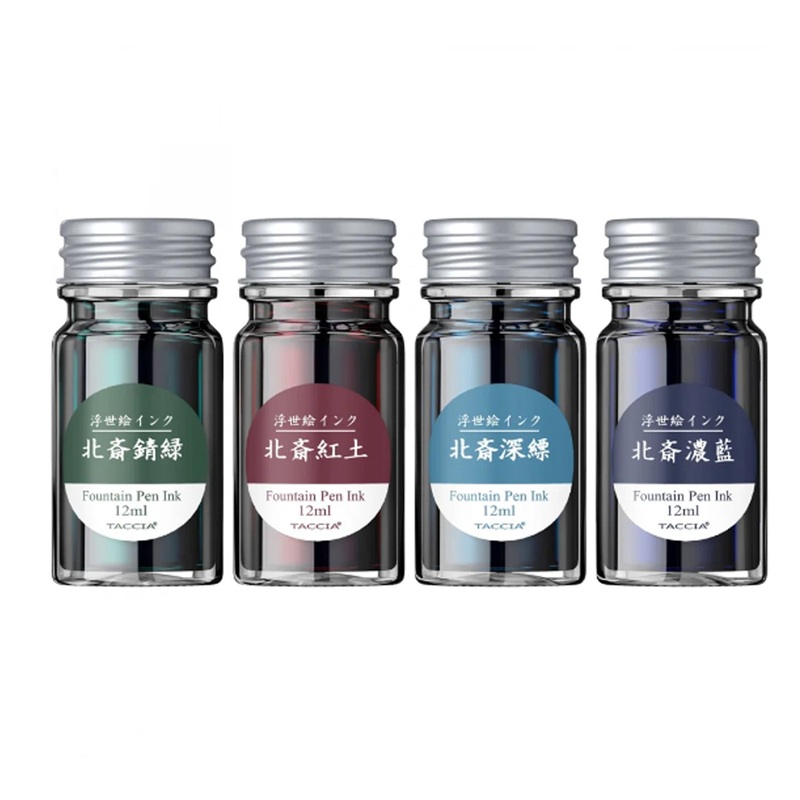 Taccia Ukiyo-e Hoksai Set of 4 Inks