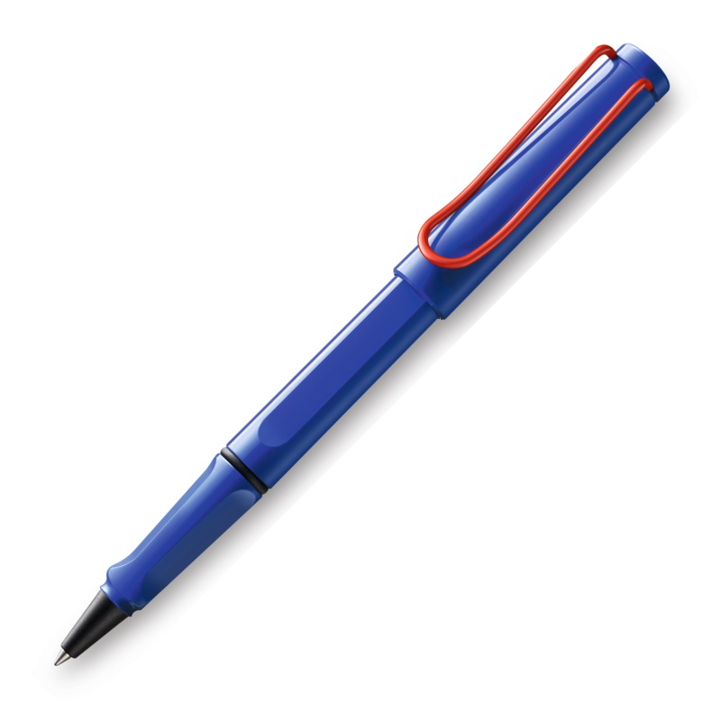 Lamy Safari Retro Edition Rollerball Pen, Blue & Red
