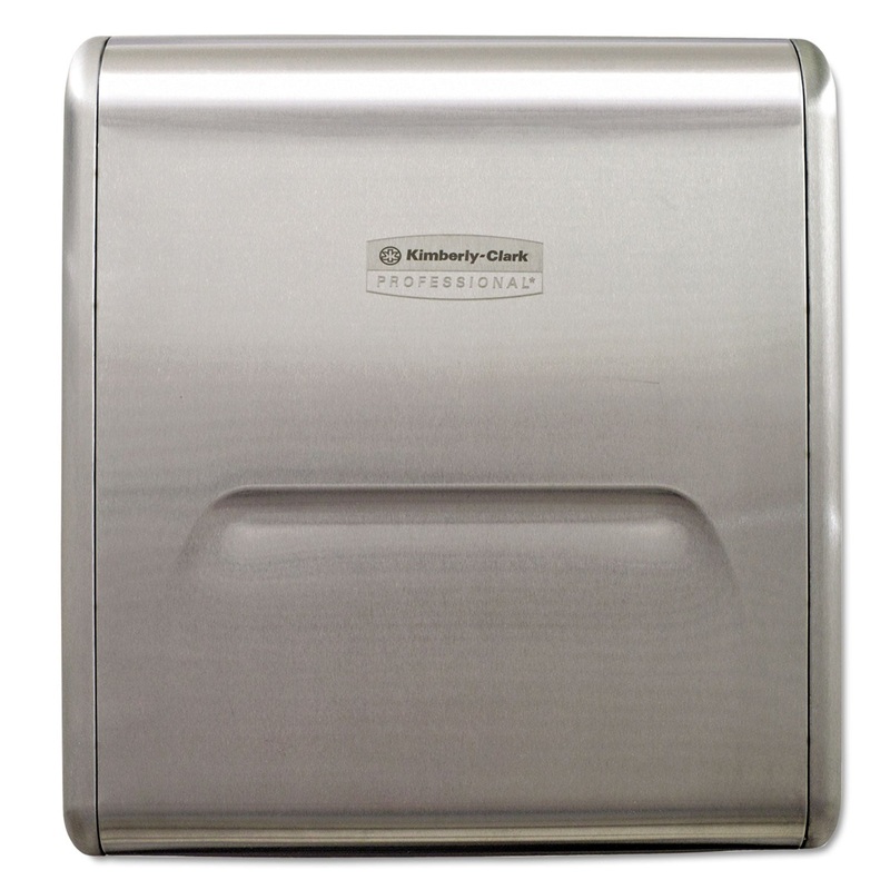 Mod Stainless Steel Recessed Dispenser Housing, Stainless Steel, 11.13x4x15.37