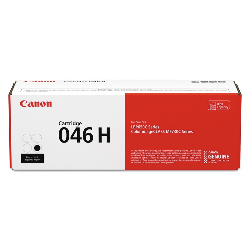 1254c001 (046) High-Yield Toner, 6300 Page-Yield, Black