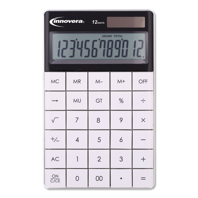 15973 LARGE BUTTON CALCULATOR, 12-DIGIT, LCD