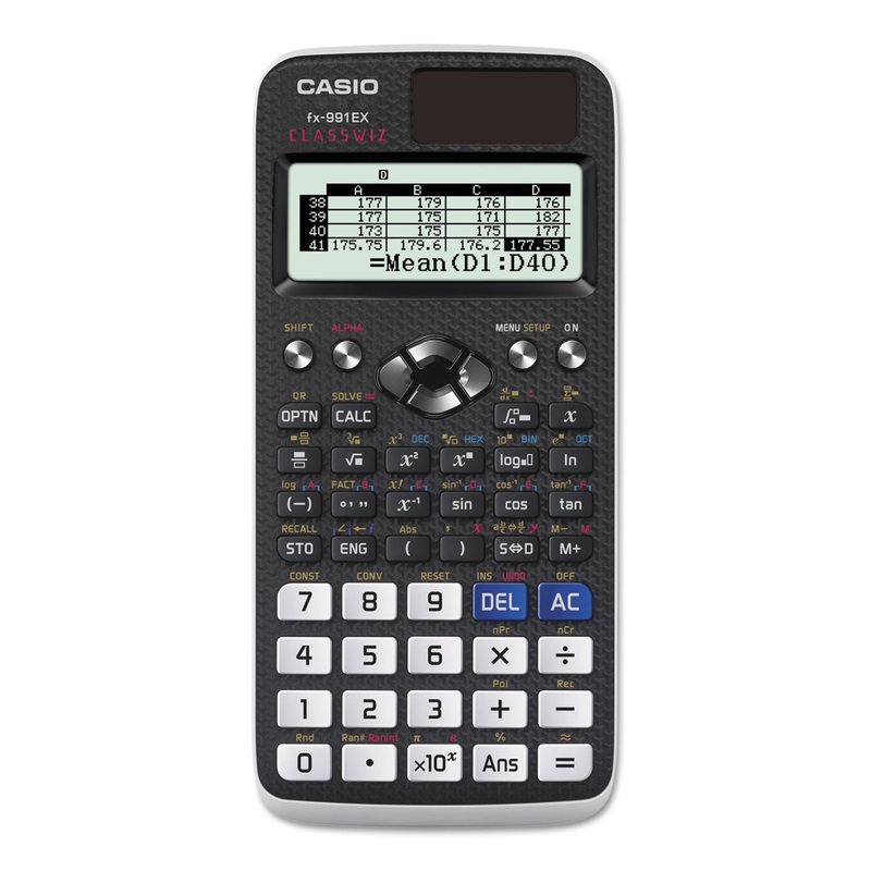 FX-991EX ADVANCED SCIENTIFIC CALCULATOR, 15-DIGIT LCD