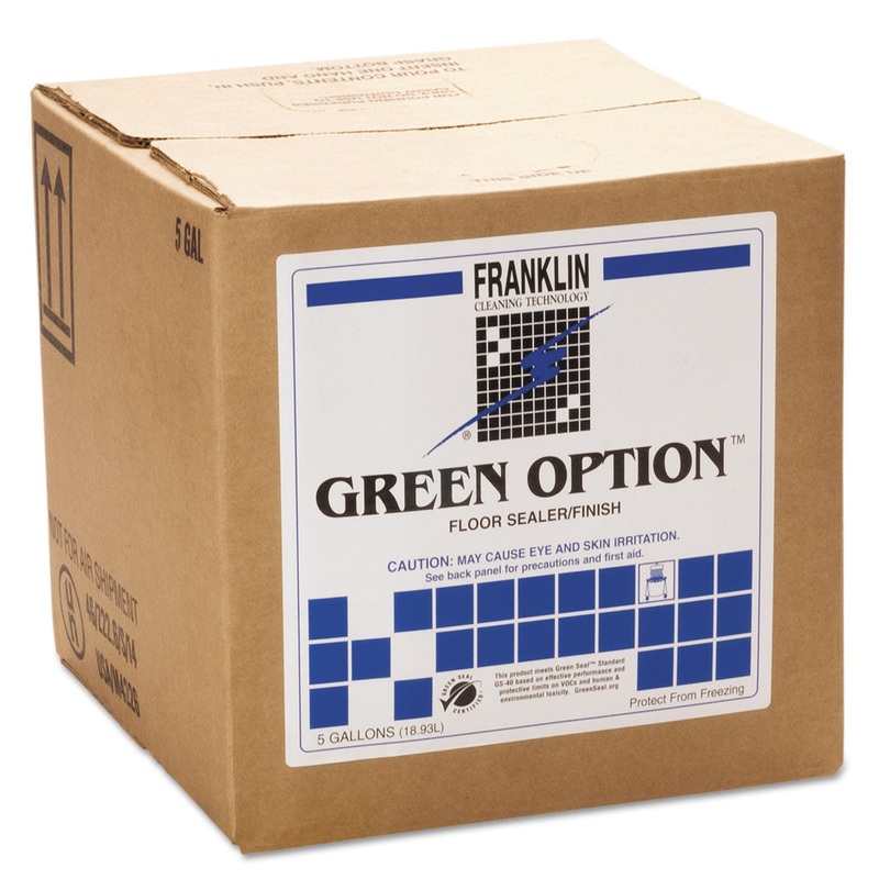 Green Option Floor Sealer/finish, 5gal Box