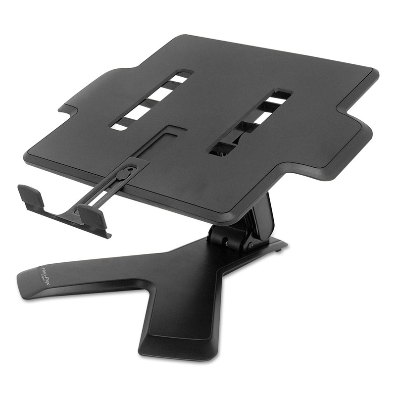 NEO-FLEX NOTEBOOK LIFT STAND, 13.63W X 12.63D X 9.13H, BLACK