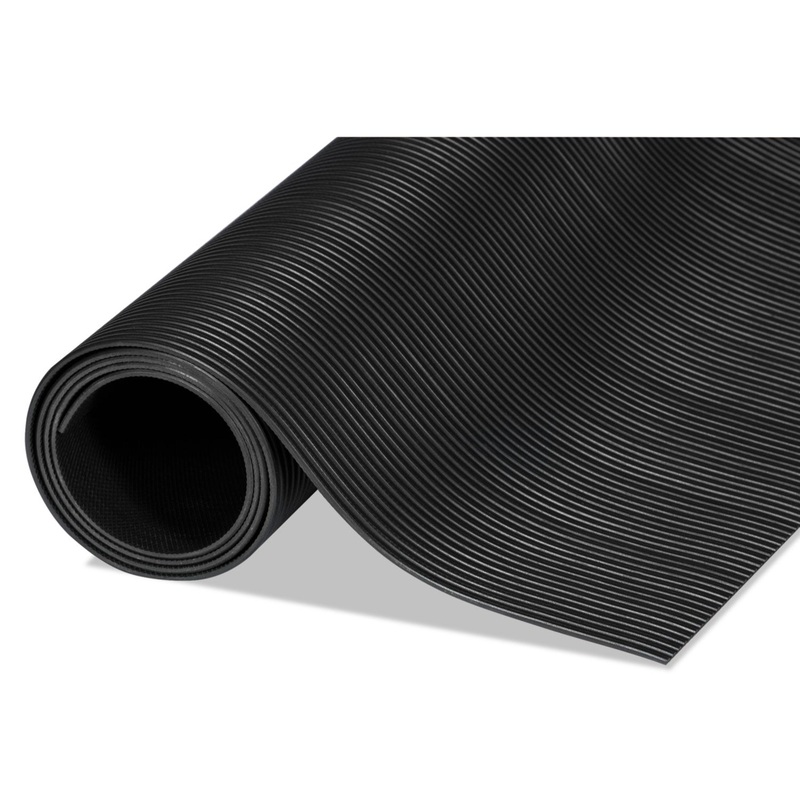STA-KLEEN RUNNER, ANTI-FATIGUE, VINYL, 36 X 1,260, BLACK