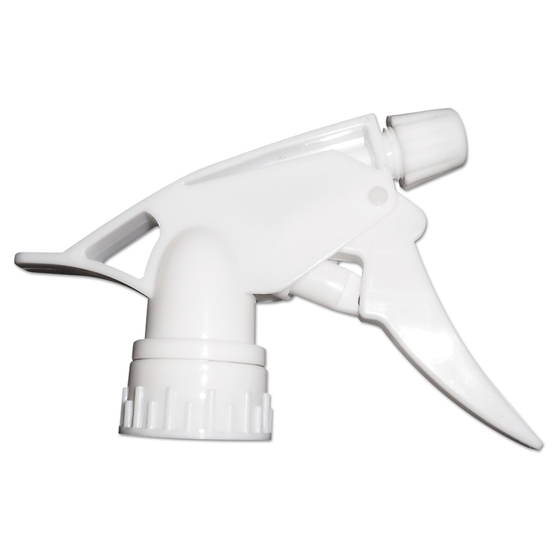 Trigger Sprayer 250 F/24 Oz Bottles, White, 8″tube, 24/carton