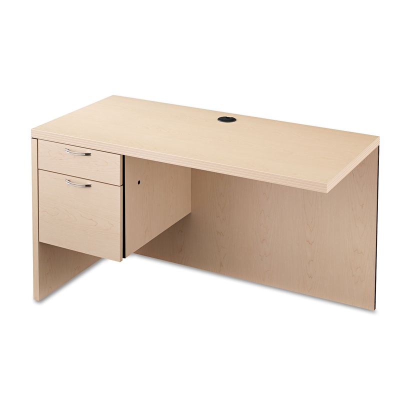 VALIDO SERIES LEFT RETURN, 48W X 24D X 29 1/2H, NATURAL MAPLE