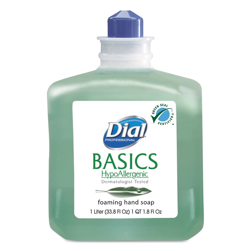 Basics Foaming Hand Wash, Refill, 1000ml, Honeysuckle, 6/carton